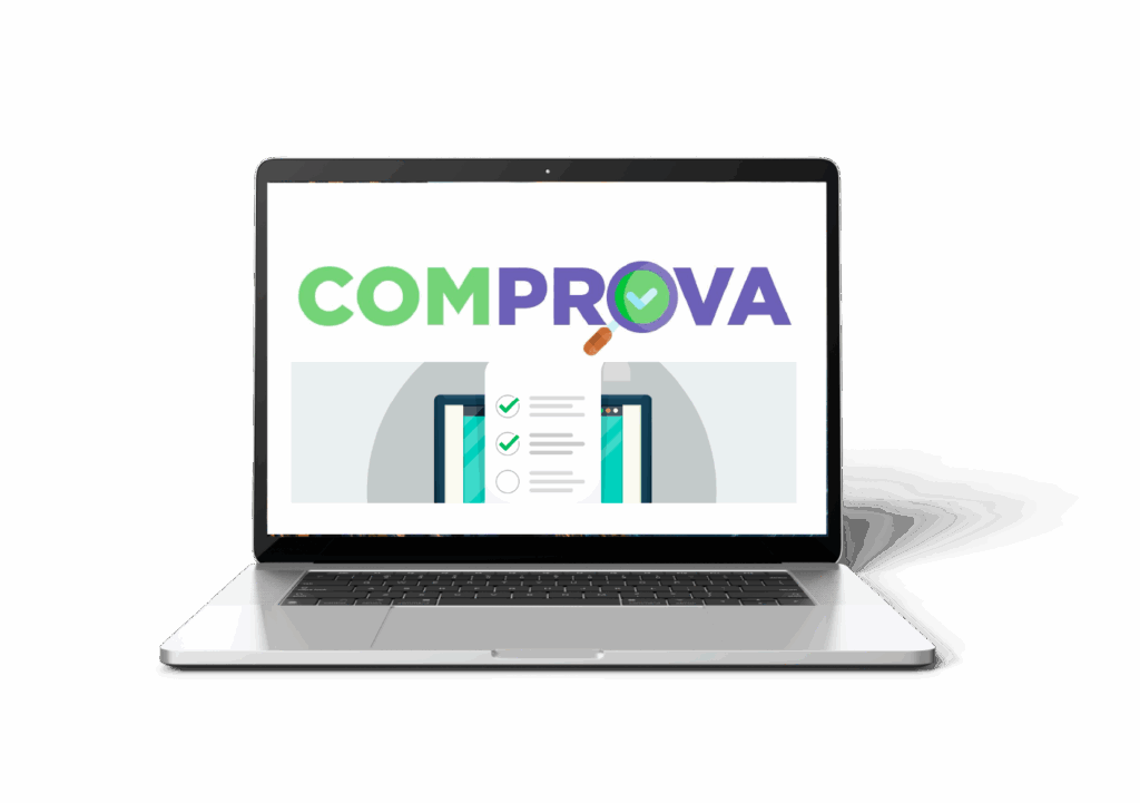 COMPROVA+ — mockup